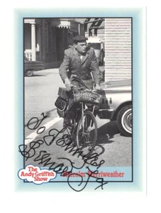 BERNARD FOX The Andy Griffith Show Titanic scheda autografa TAGS auto SPEDIZIONE GRATUITA! - Foto 1 di 2