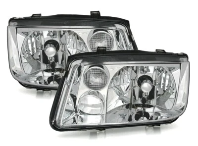 Juego faros izquierda + derecha VW Bora 1998-2005 H4 sin juego NSW - Imagen 1 de 3