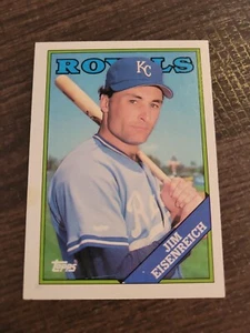 Jim Eisenreich #348 1988 Topps Baseball Card - Picture 1 of 2