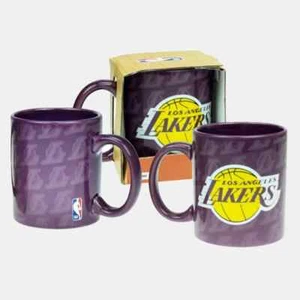 La Lakers Cup Ceramic Coffee Tea Mug Large 350ml Unisex Basketball Gift Idea New - Picture 1 of 3