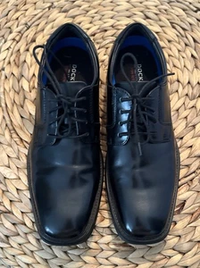 Scarpe Oxford Dockers uomo Gordon nere con punta a cappuccio - Foto 1 di 5