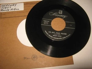 ROCK & ROLL ROCKABILLY 45 RPM  RECORD ONCOMING TRAIN ROLLEE MCGILL MERCURY - Imagen 1 de 1