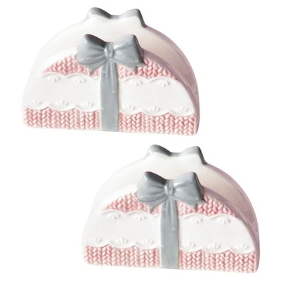  2 Pcs Porta Tovaglioli Cucina Portatovaglioli Per La Casa Stand Da Tovagliolo - Immagine 1 di 4