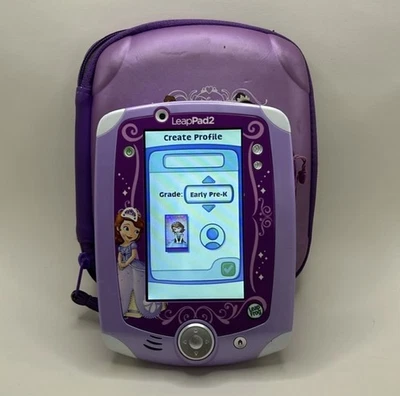 LeapFrog LeapPad2 Disney Sofia the First Tablet w/ princess Case  - Image 1 of 4