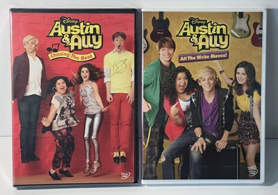 Austin &  Ally Chasing the Beat & All The Write Moves Disney New Dvd - Image 1 of 3