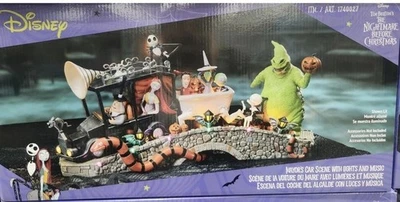 Disney Nightmare Before Christmas  Mayor’s Car Scene Decoration Exclusive New - Image 1 of 2
