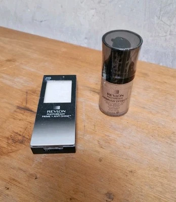 Set REVLON fondotinta effetto aerografo fotoready SPF20 in 007 Cool Beige - 30ml - Immagine 1 di 4