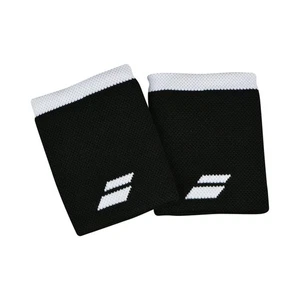 Babolat Logo Jumbo Wristbands Black/white - Picture 1 of 1