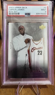 2003-04 Upper Deck Lebron James - Box Set Lebron James LeBron James #9 (RC) - Image 1 of 2