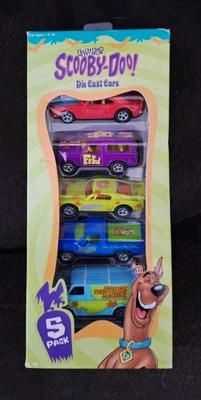 НОВЫЙ Scooby-Doo! Литые модели автомобилей 2003 Cartoon Network упаковка 5 шт.  - Изображение 1 из 4