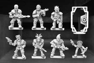 RT Mutants set 2 X8 28mm Planet28 Stargrave Starfinder Stargrave five parsecs - Picture 1 of 5