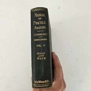 Cunningham’s Manual Of Practical Anatomy - Head & Neck; Brain 1927 Vol 3 8th Ed - Picture 1 of 13
