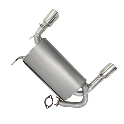 Stainless Steel Exhaust Muffler with Tips Fits: 2003-2008 Infiniti FX35 3.5L - Image 1 of 4