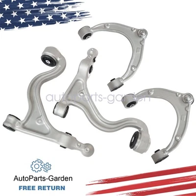 Brazos de control inferiores superiores delanteros 4X para Porsche Panamera 2014 2015 2016 Foto 1 de 4