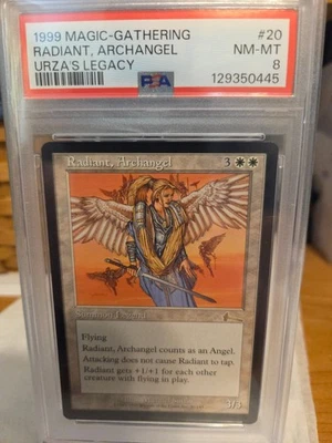Radiant, Archangel MTG Magic Uzra's Legacy PSA Graded - Image 1 of 2