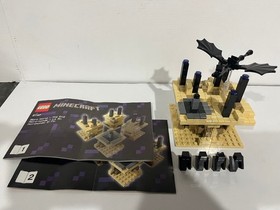 Lego Minecraft 21107 The End Micro World 2014 100% Complete w/ Instructions