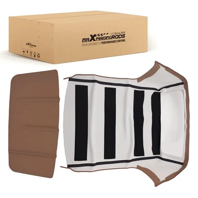 Cubierta convertible para BMW 318i 325i E30 E36 1987-1993 WC670 PVC impermeable bronceado Foto 1 de 4