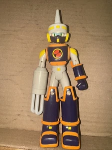 VTG 2004 Mattel Megaman NT Warrior Deluxe ThunderSoul Double Soul Action Figure - Picture 1 of 13