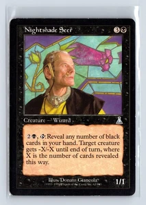 (3x) NIGHTSHADE SEER – MTG Magic the Gathering Card – Urza's Destiny – Uncommon - Picture 1 of 6