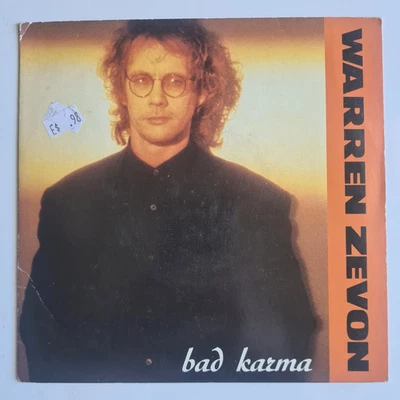 Warren Zevon – Bad Karma - 1987 (UK pressing) - Vinyl Record 7" Single - 45 RPM - Image 1 of 4