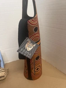 Aboriginal Art Wine Cooler Bottle Holder Australia By Utopia Gifts - Picture 1 of 6