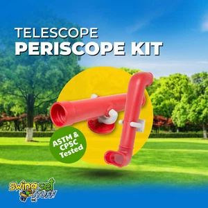 JUEGO SWING STUFF INC. TELESCOPIO PERISCOPIO KIT ROJO niño niña juguete 0308 - Imagen 1 de 11