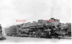 25B135 RP 1932/50 BOSTON & ALBANY RAILROAD 2-8-4 LOCO #1447 BEACON PARK - Imagen 1 de 2