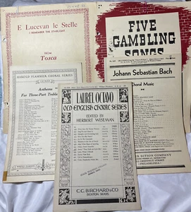 Lot Of Vintage Sheet Music - Picture 1 of 6