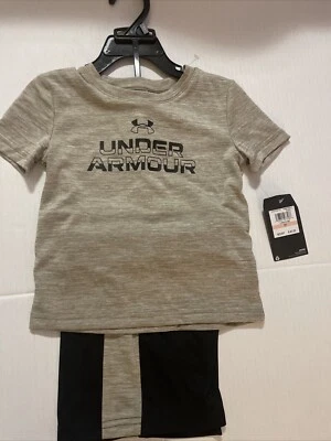 Under armor, two-piece toddler shorts set - Image 1 of 4