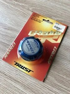NEW Greddy Type 4B blue oil cap Mazda M35xP4.0 - Picture 1 of 3