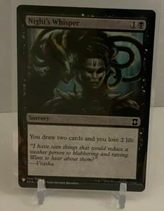 MTG - Eternal Masters - Night's Whisper quasi nuovo/m - Foto 1 di 2