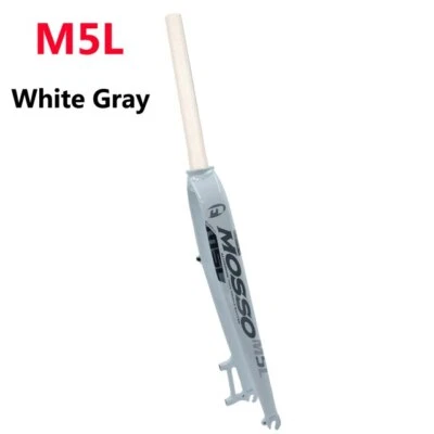 Horquilla dura de aleación de aluminio para bicicleta de montaña 26 27,5 29er horquilla de bicicleta de carretera freno de disco Foto 1 de 4