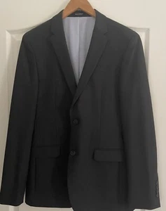 Men’s Wearhouse Egara Skinny Fit Stretch Graphite Suit Homecoming - Picture 1 of 15