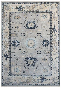 Oushak Rug Hand Knotted Area Rug Oriental Handmade Wool Rug Home Decor Rug - Picture 1 of 9