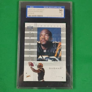 Graded Ron Dugans Rookie 2000 Upper Deck #134 SGC Mint 9 Football Card - Picture 1 of 2
