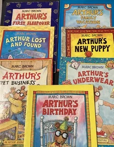 Seven HTF Rare Arthur Books (Marc Brown) Comic TV FOXTEL Prime Tie In - Picture 1 of 12