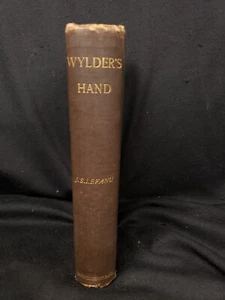 J. Sheridan Le Fanu WYLDER’S HAND Hutchinson antique c. 1889 SCARCE! - Picture 1 of 8