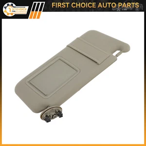 NEW Sun Visor RIGHT Passenger Tan Beige for 07-11 Toyota Camry W/O vanity light - Picture 1 of 19
