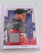 2016 Panini Donruss Jersey Kings Chris Sale Red /25 #JK-CS