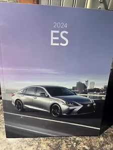2024 LEXUS ES SALES BROCHURE MINT! 52 PAGES - Picture 1 of 1