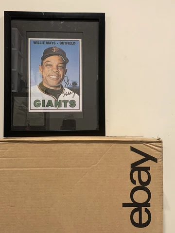 1967 Topps STYLE WILLIE MAYS (custom Mini Poster) Frame Not Included (READ) Cover