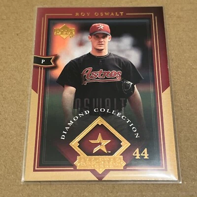 2004 Upper Deck Diamond Collection All-Star Lineup - #38 Roy Oswalt HOU Astros - Image 1 of 2