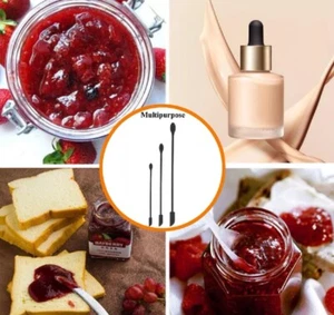 3-Piece Silicone Spatula Set –Jam Scraper & Cosmetic Bottle Kitchen Scraper Tool - Picture 1 of 7