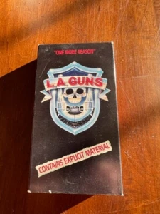 LA Guns One More Reason VHS - Picture 1 of 1