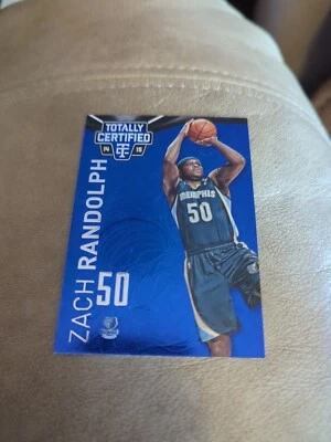 2014-15 Totally Certified Platinum Blue Basketball Card #5 Zach Randolph /149 - Image 1 of 2