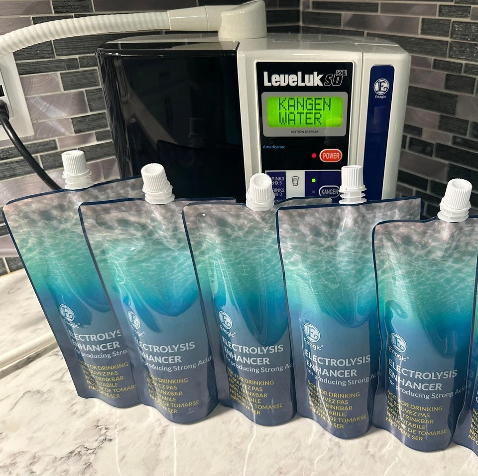 5 New Electrolysis enhancer for Enagic Leveluk Kangen K8, SD501,Platinum & JR2 - Image 1 of 4