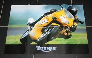 Triumph Germany range sales brochure 2000 TT600 Bonneville Legend Adventurer .