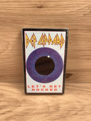 Sealed Def Leppard Lets Get Rocked Cassette Single - Image 1 of 4