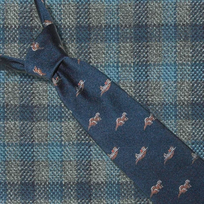 Corbata de cuello Robert Talbott SEA NUTRIA para hombre 100 % seda Monterey Carmel Pacific Grove Foto 1 de 4