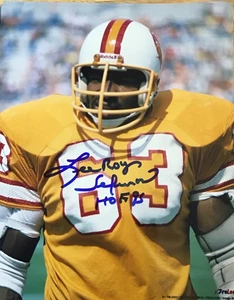 LEE ROY SELMON Signed TAMPA BAY BUCCANEERS  8x10 PHOTO with COA - Picture 1 of 4